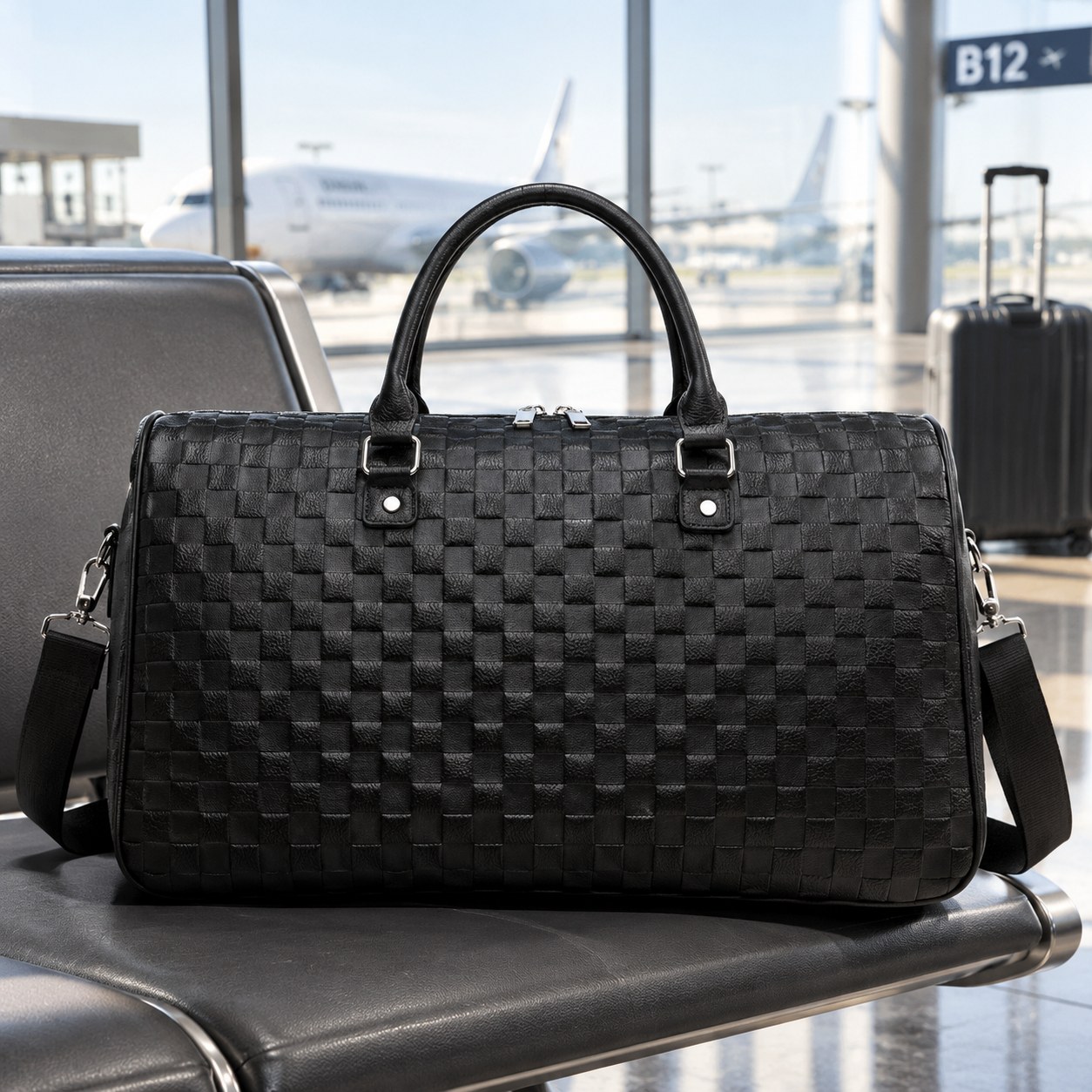 Etonweag Travel Bag Made of Genuine Leather — Men's accessories
