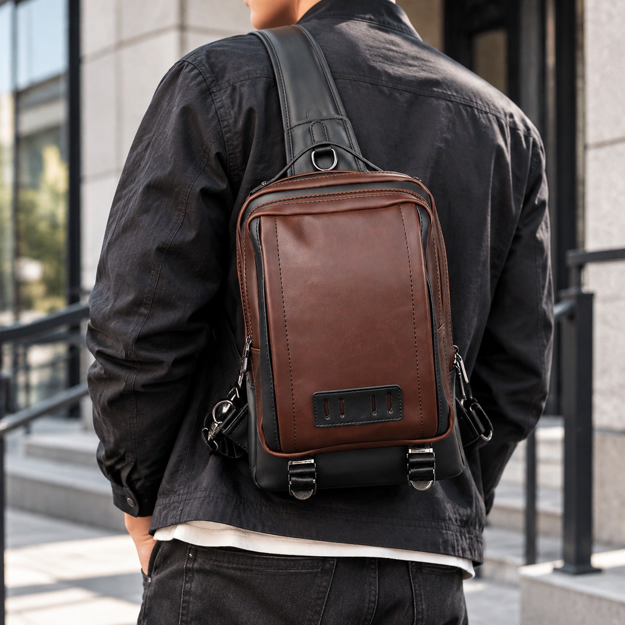 Etonweag Korean Style Shoulder Bag — Men's accessories