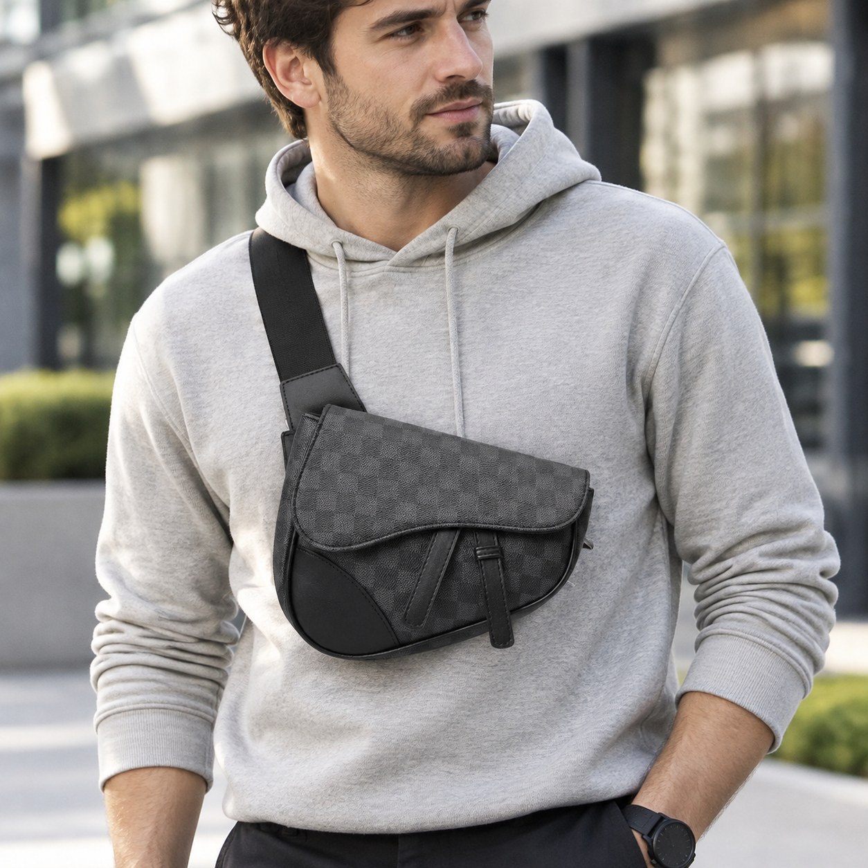Etonweag Small Men's Chest Bag
