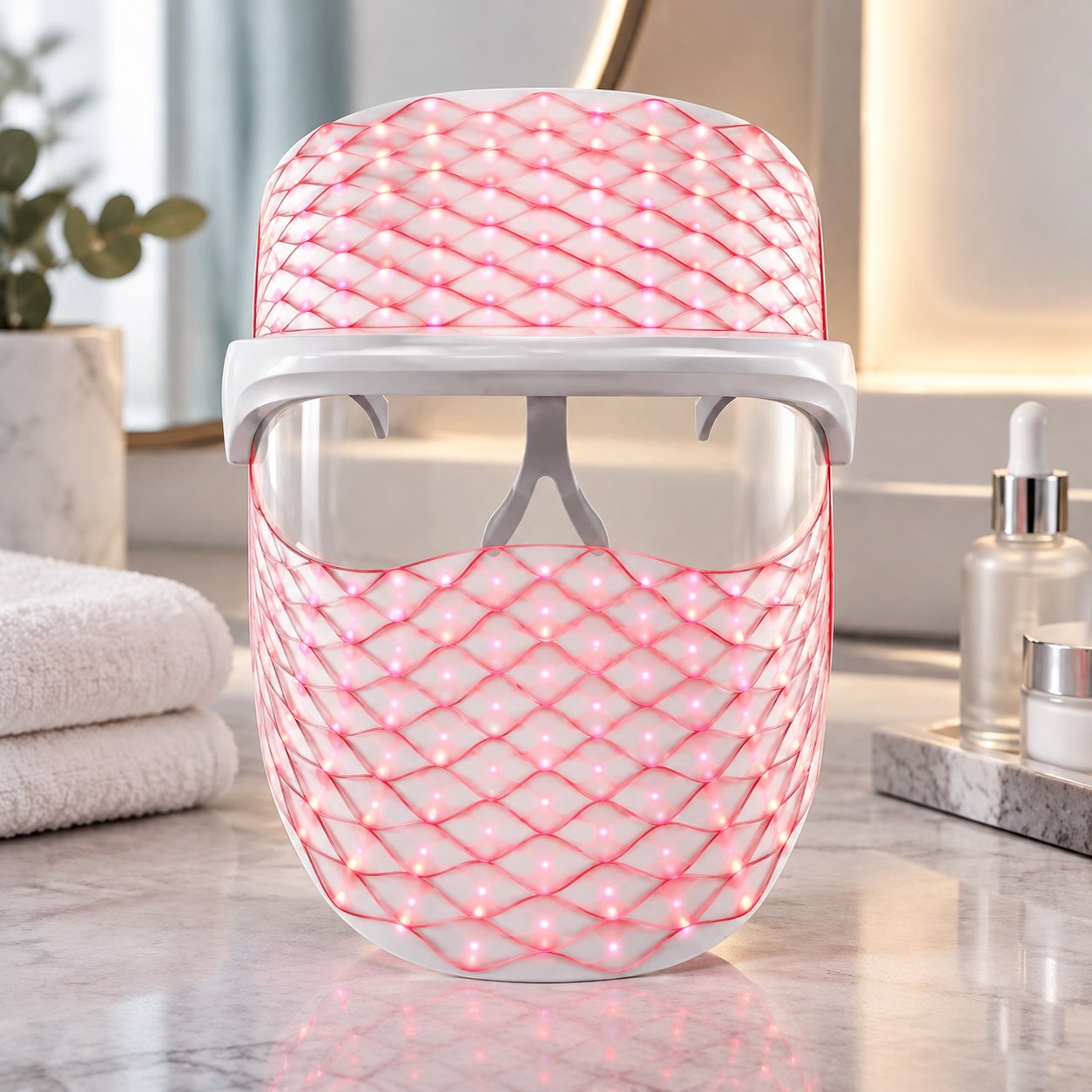 Dark Red Brand 7in1 LED Face Mask — Beauty appliances