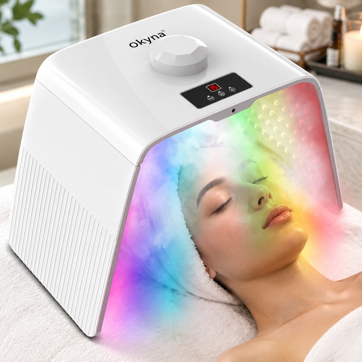 Okyna LED Steam Face Mask — Beauty appliances