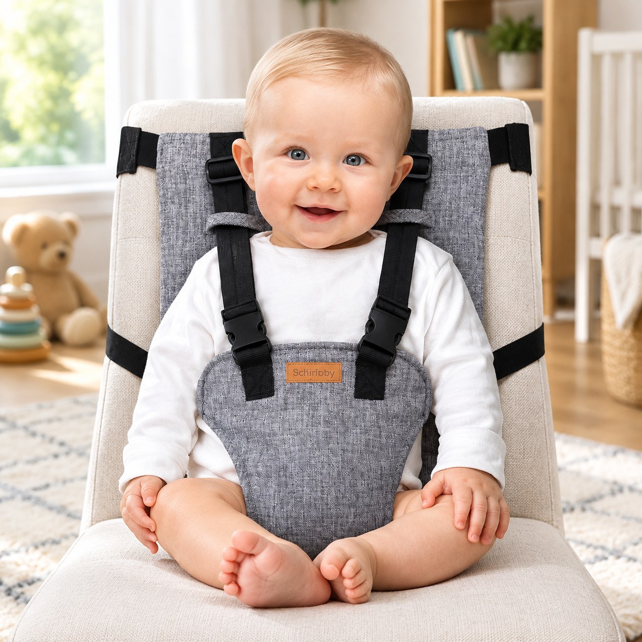 Dark Red Brand Child Safety Belt — Baby care