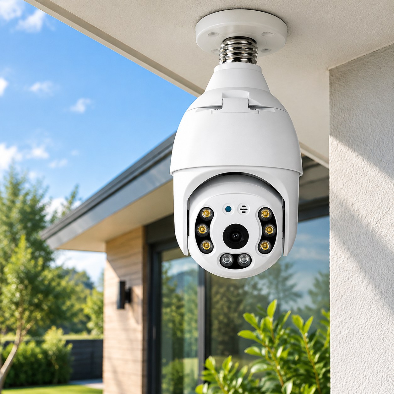 Rscamtom Smart Bulb Surveillance Camera — Home security
