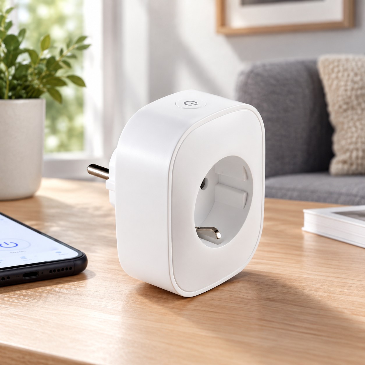Dark Red Brand Smart Socket — Lighting and electrical