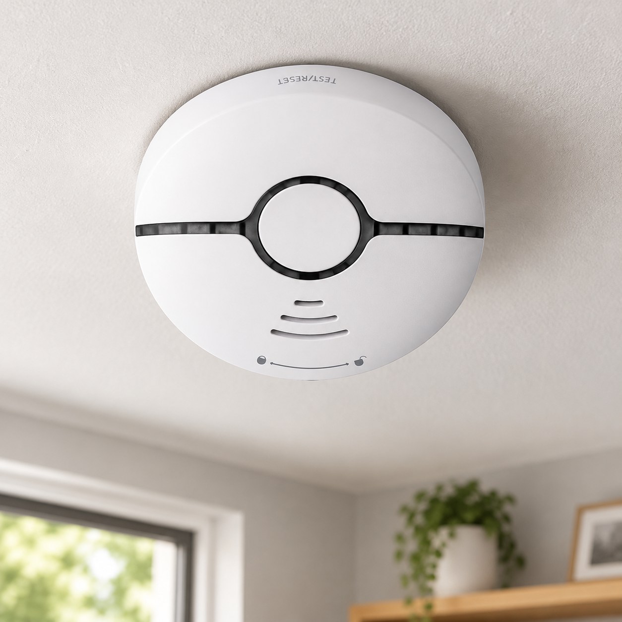 MoesHouse Smart Smoke Detector — Home security