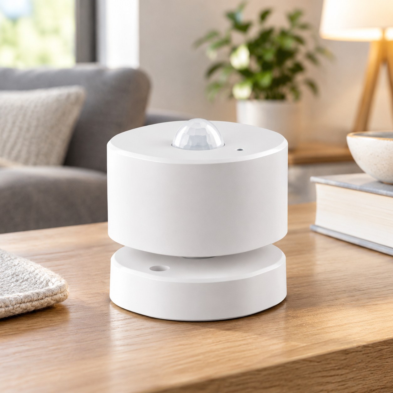 Dark Red Brand Smart motion detector — Home security