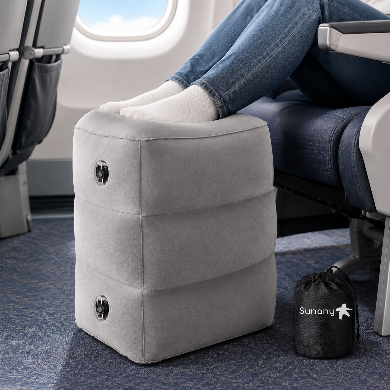 Sunany Inflatable Foot Pillow — Home textiles