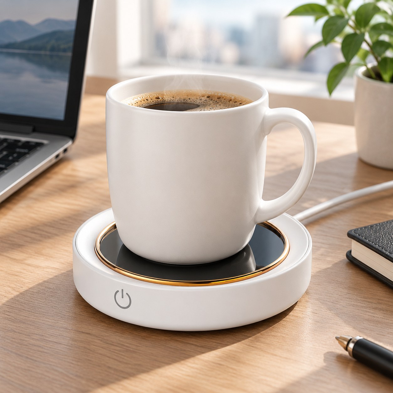 Desktop Mug Warmer with Auto Shut-off — Small kitchen appliances