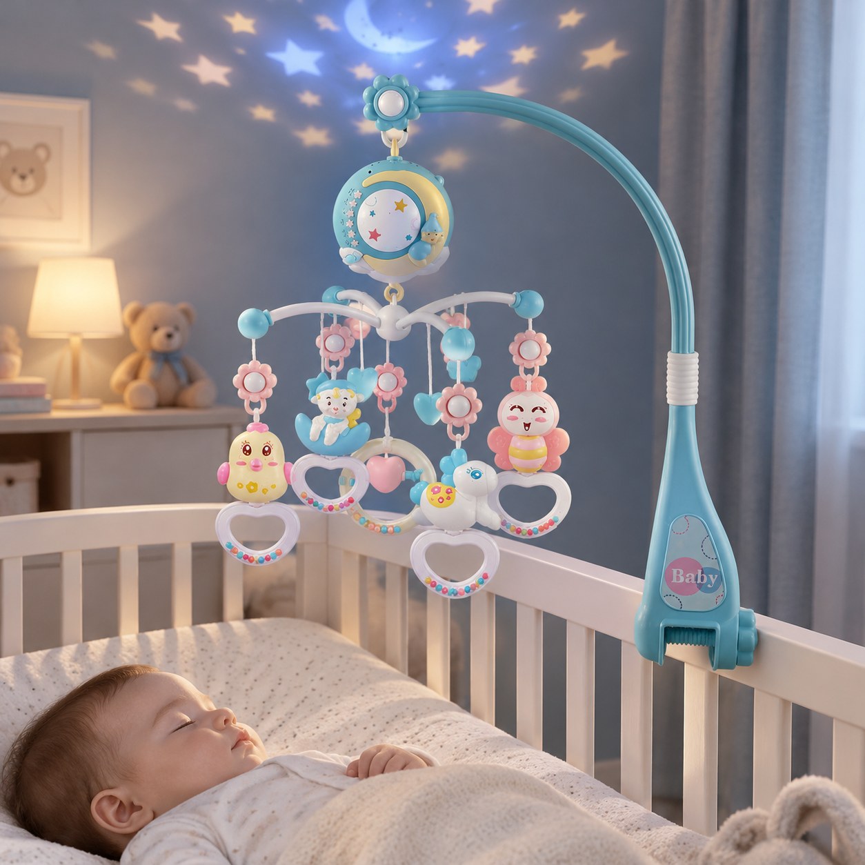 Beiying Musical Baby Mobile with Projector