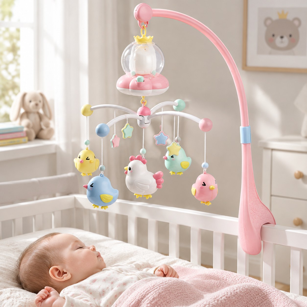 Chuangyoule Multifunctional Baby Crib Mobile