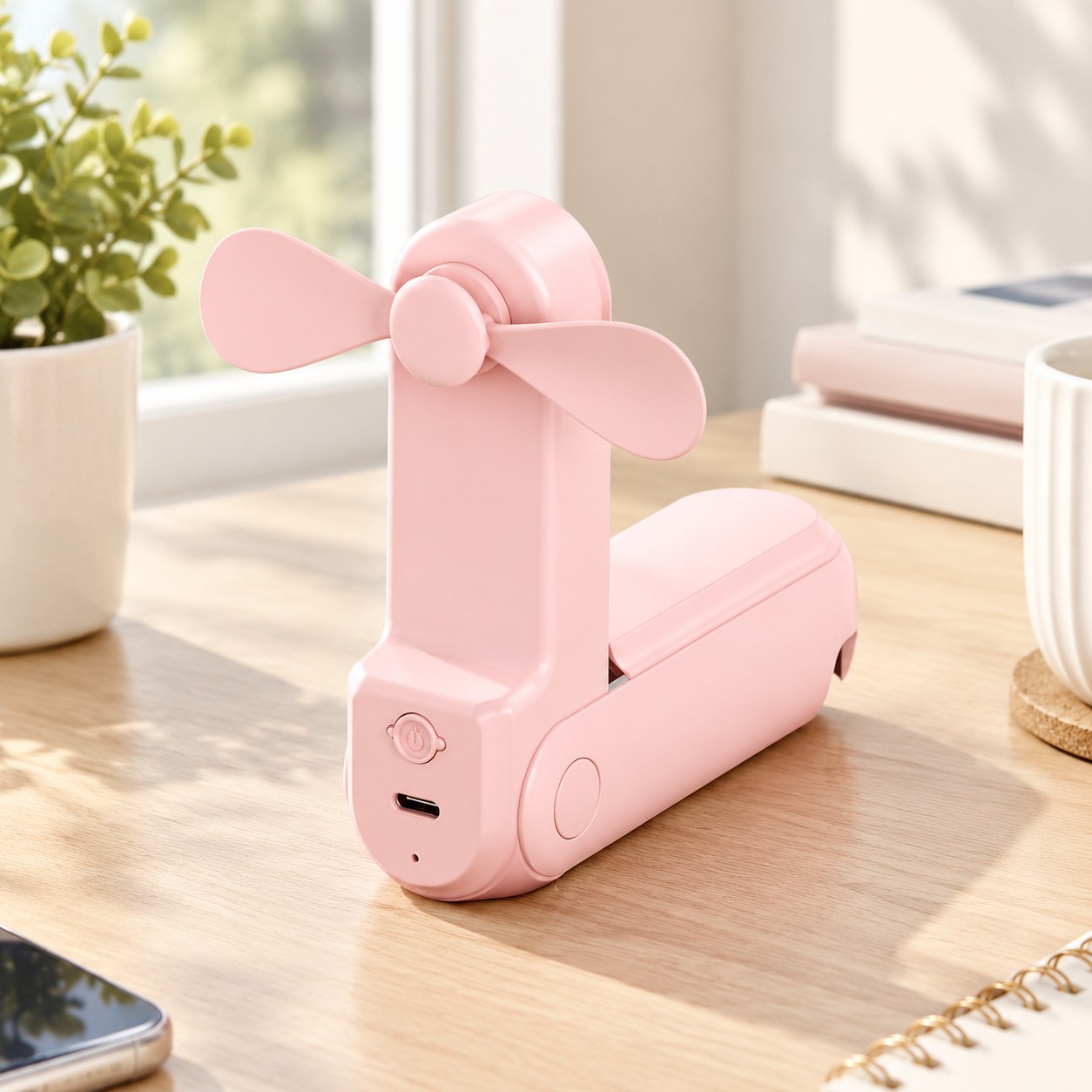 Handheld Mini Fan — Air conditioning and ventilation