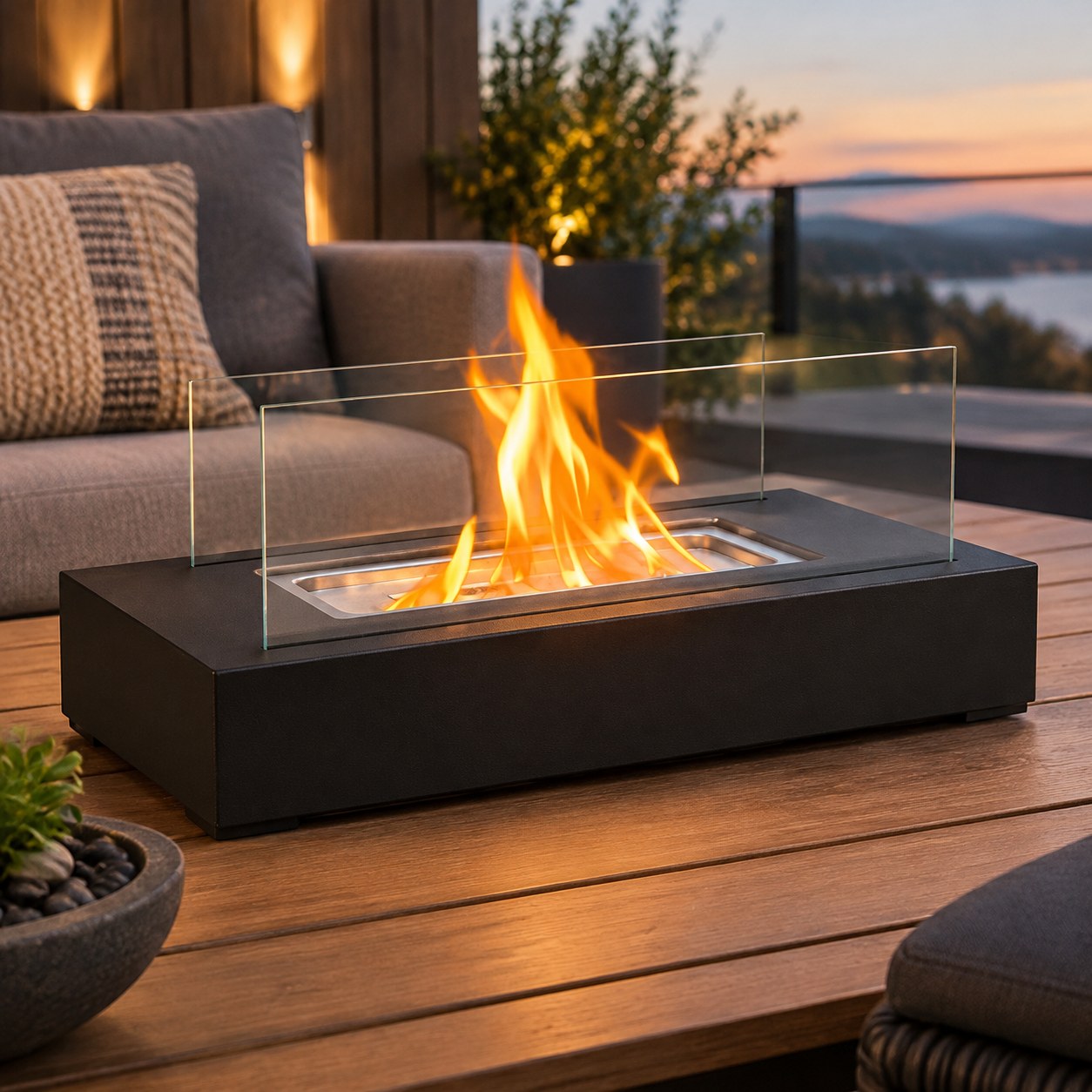 Xin Jian Tabletop Fireplace — Heating