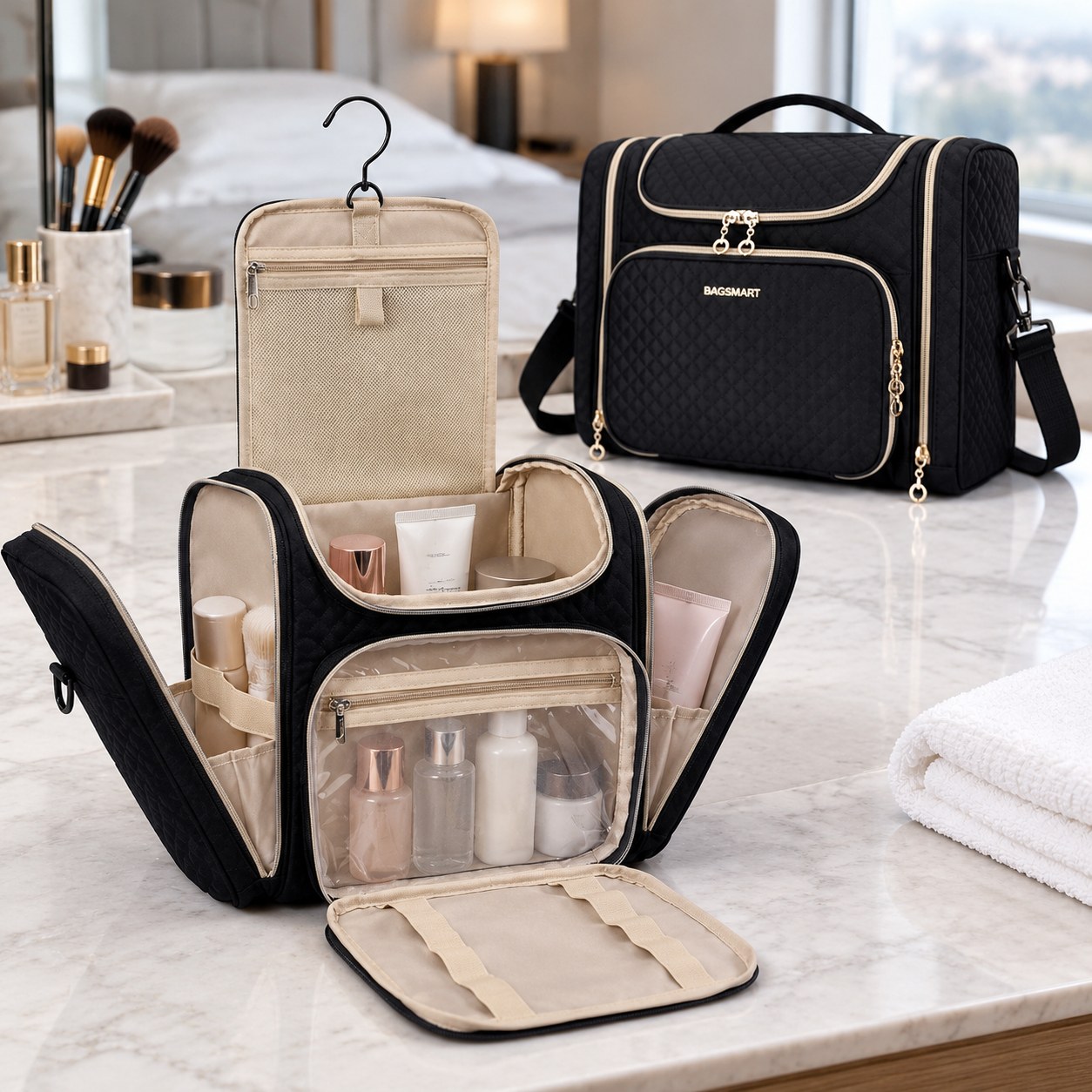 Bagsmart Travel Toiletry Bag — Makeup