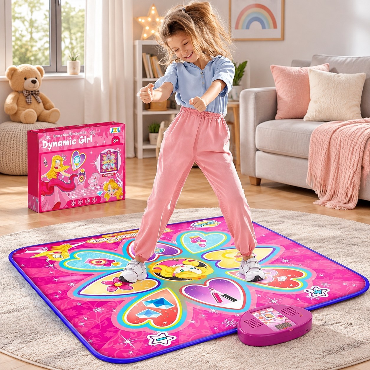 Dark Red Brand Dance Mat — Educational toys