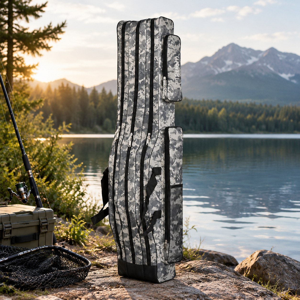 Tech Zone Fishing Rod Bag — Leisure