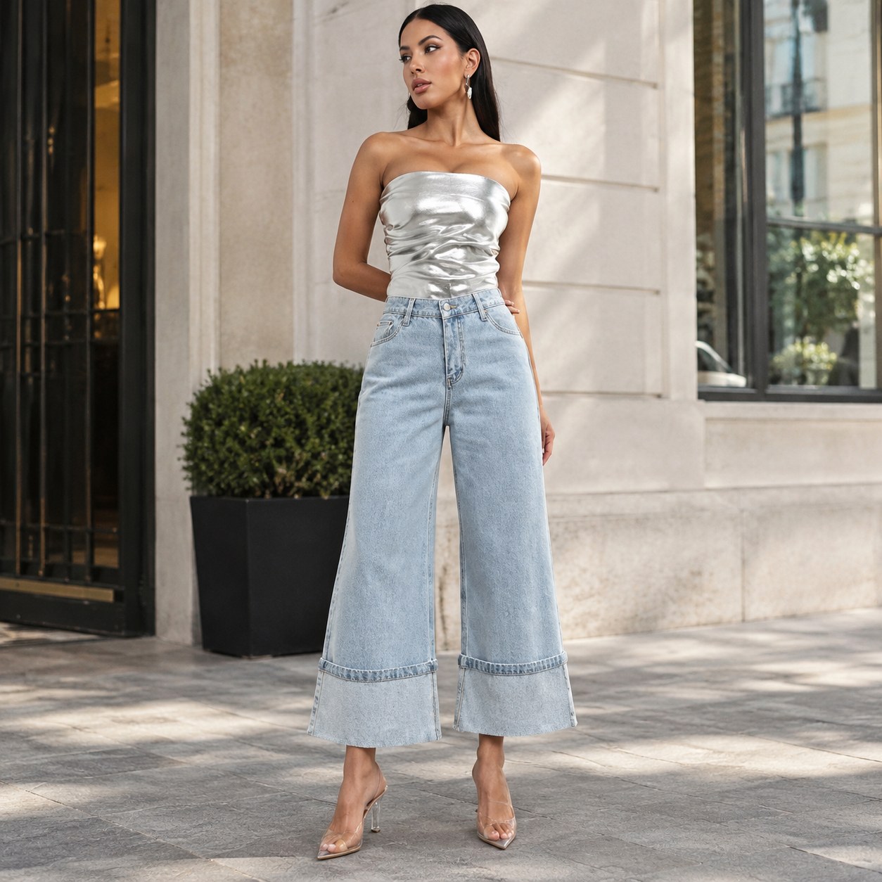 Flared Jeans — Women's clothing
