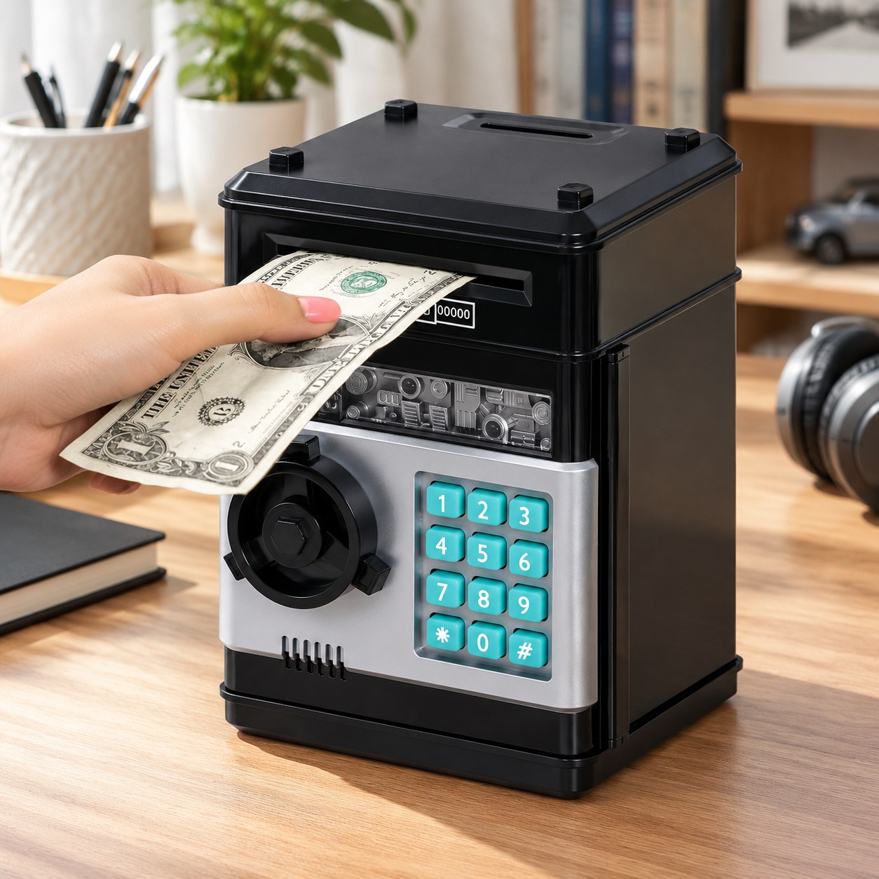 Interactive Safe Piggy Bank — Unusual gifts