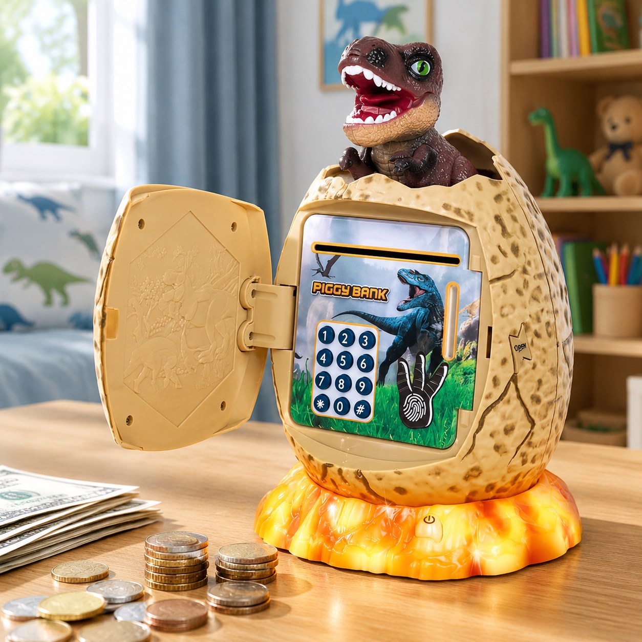 Interactive Money Bank Dinosaur Egg — Unusual gifts