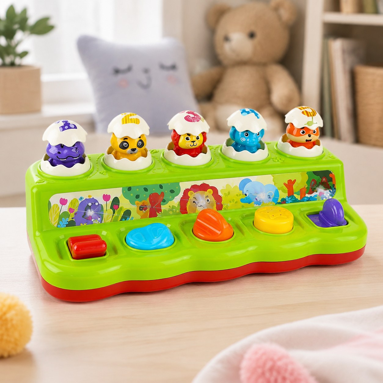 Игрушка для малышей с музыкой Pop Up Toys