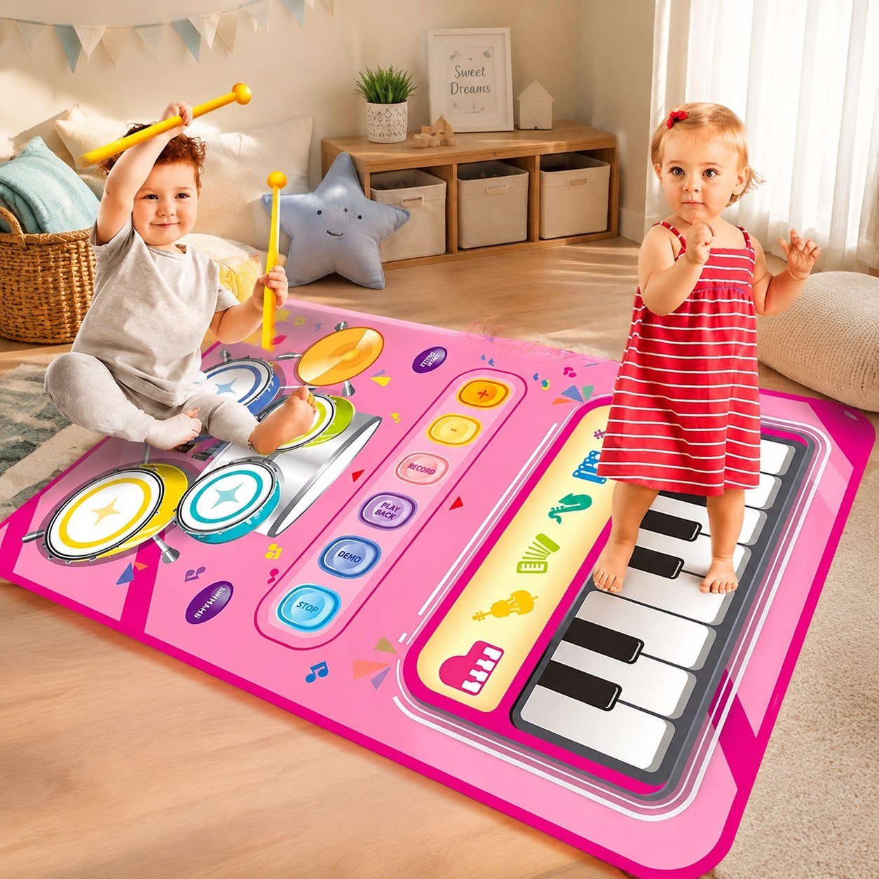 Dark Red Brand Танцевальный коврик Jazz Play Mat — Игрушки для малышей