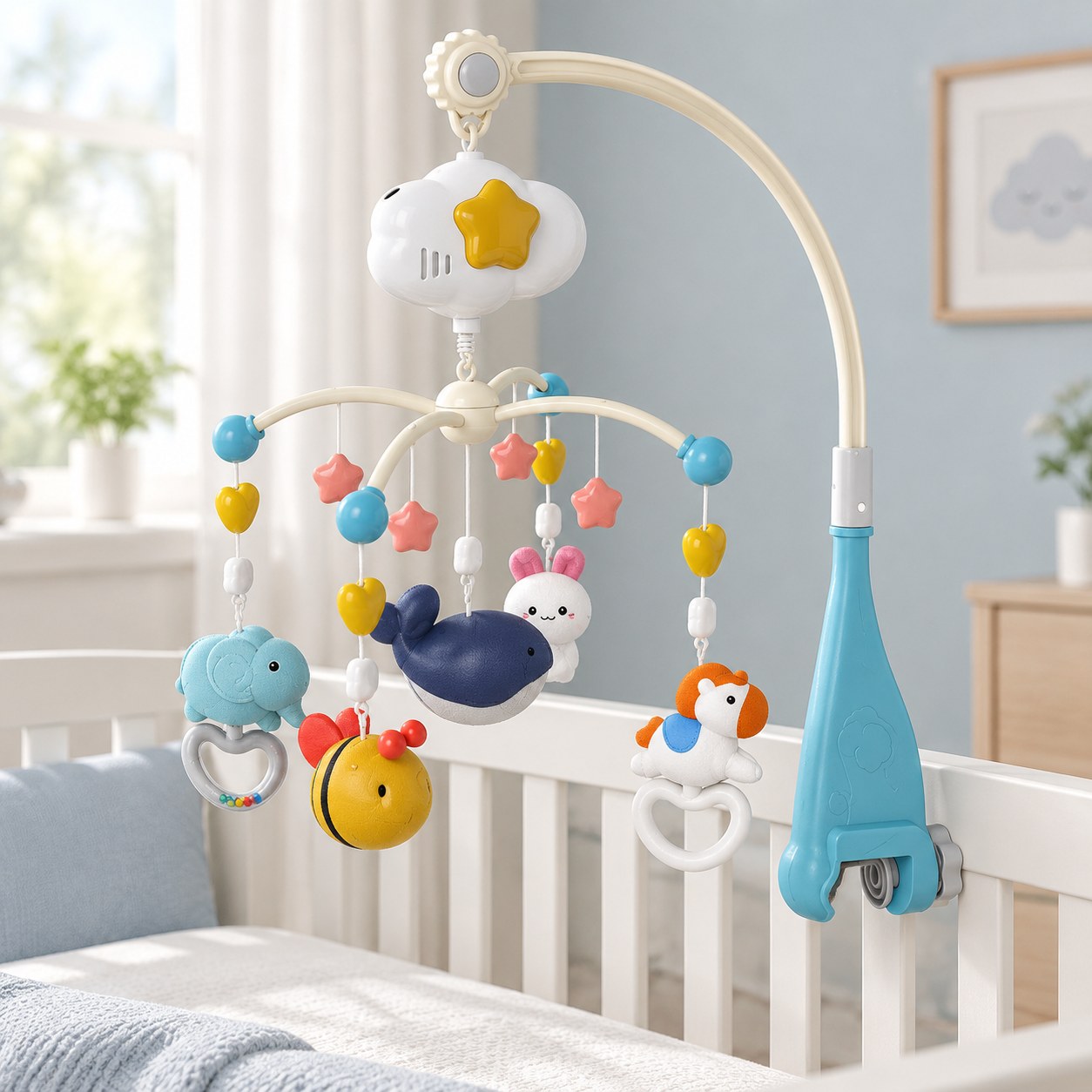 Vivakids AFF12 Baby Mobile with Music and Light