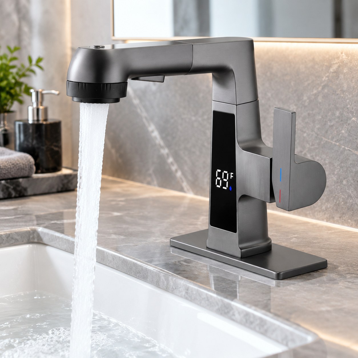 Harmony Hill's AFF51 Sink Mixer with Display — Plumbing