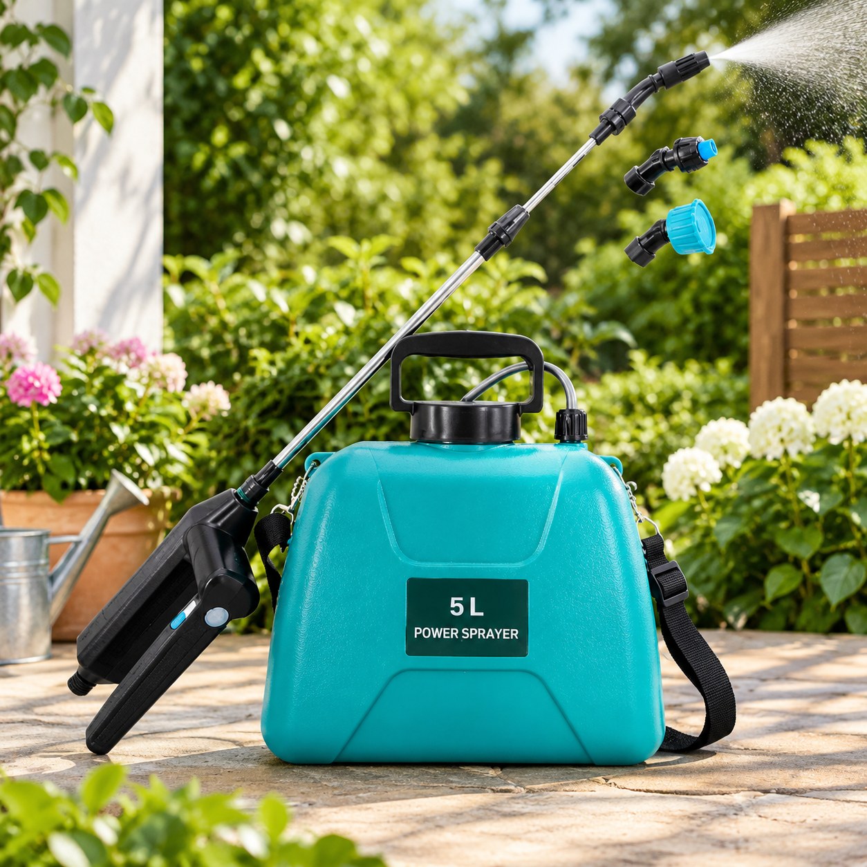 Power Sprayer Power Spraye Battery-Powered Backpack Sprayer, 5 L — Garden