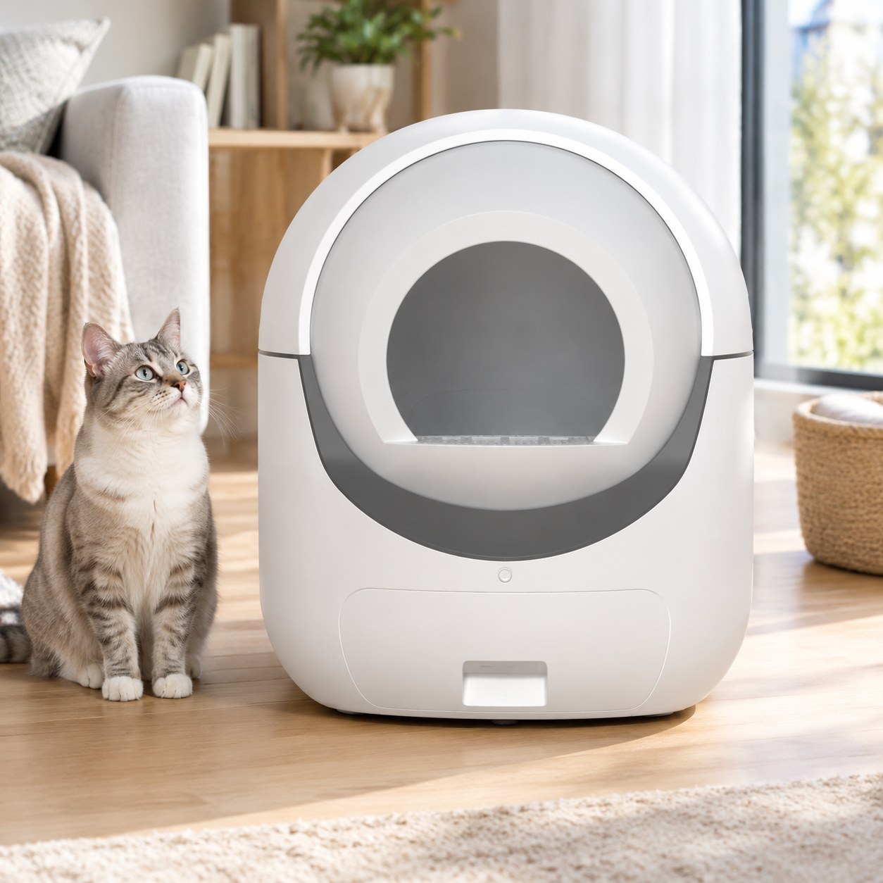 Smart Automatic Cat Litter Box