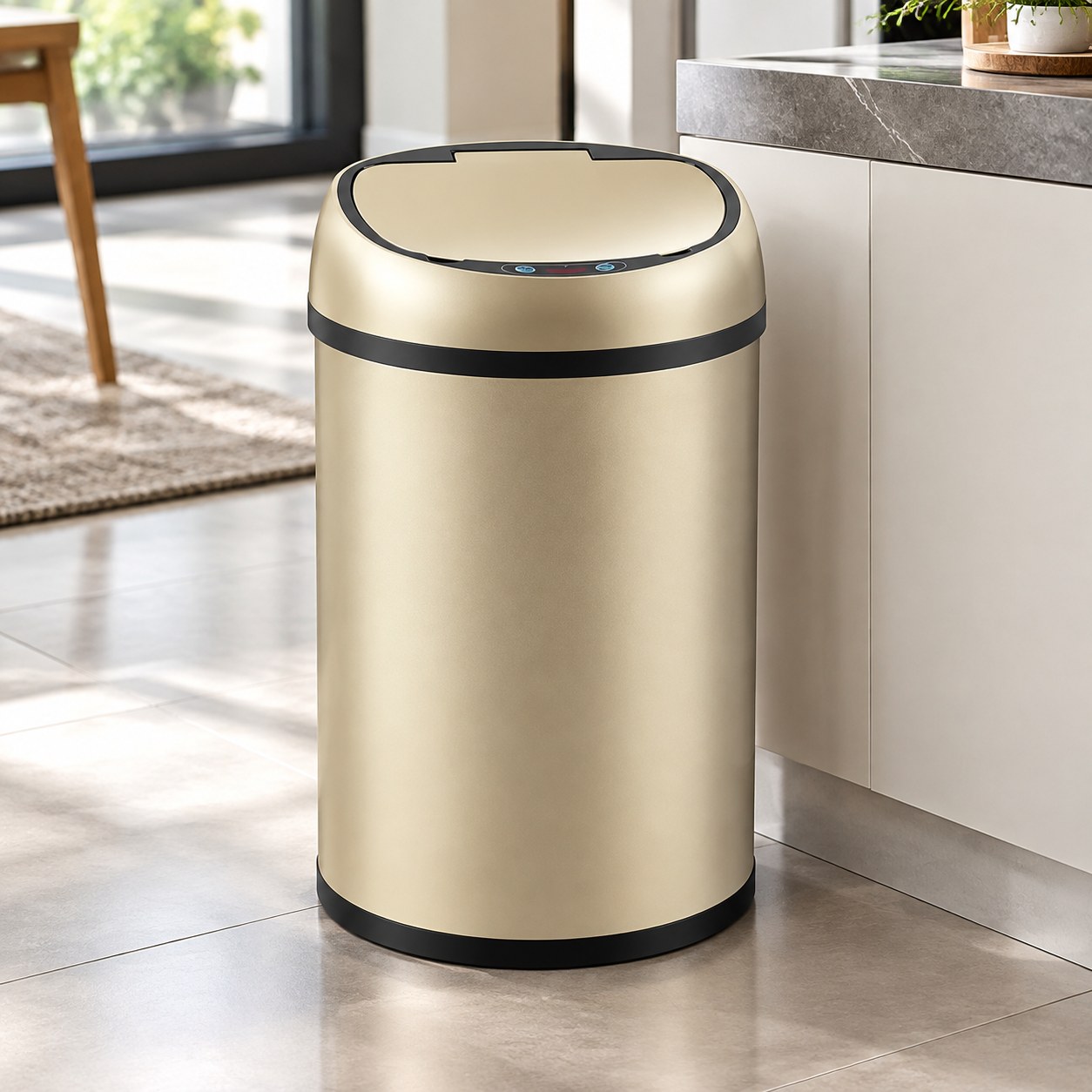 Smart Touch Sensor Trash Can — Household essentials