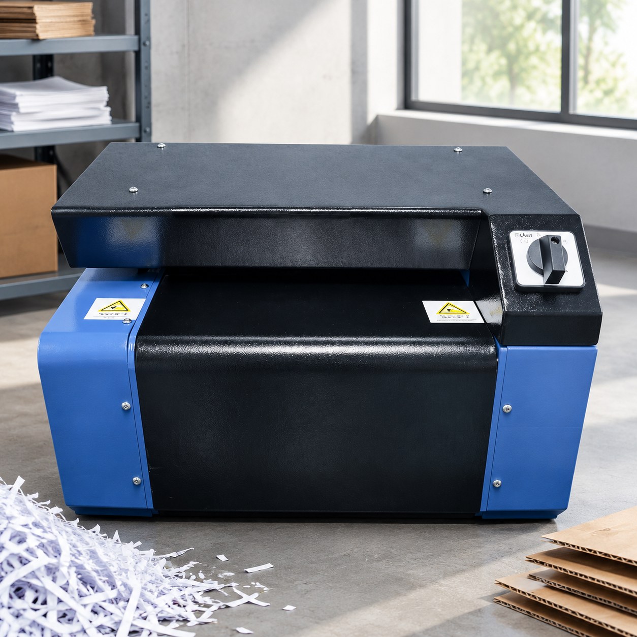 Harmony Hill's Paper and Cardboard Shredder — Printers and office equipment