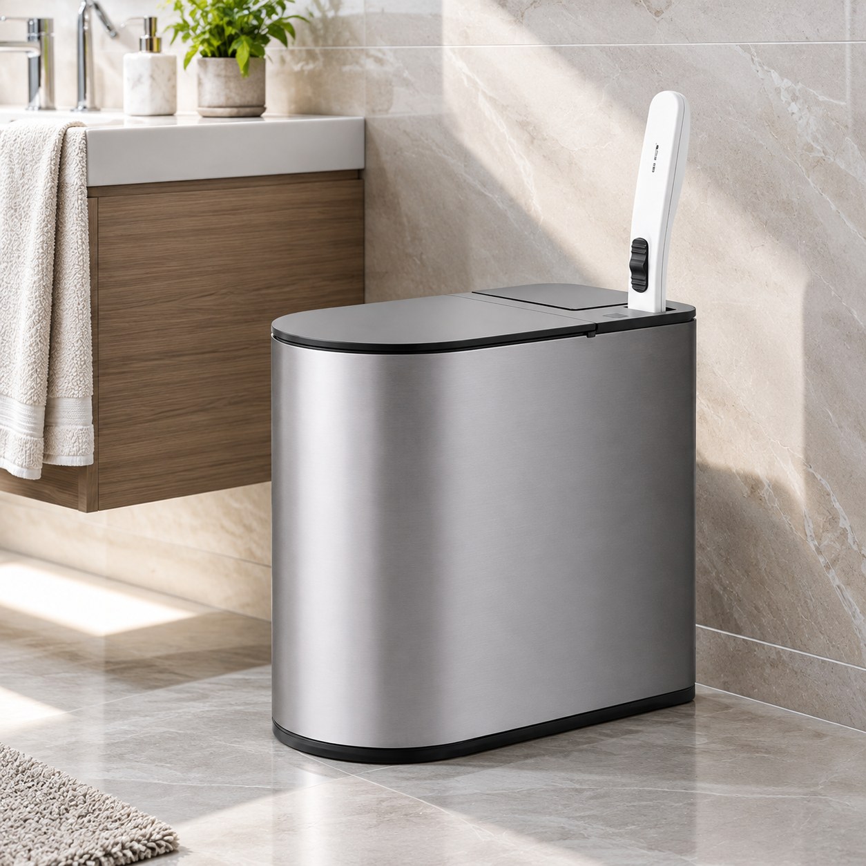 Smart Touchless Trash Can — Household essentials
