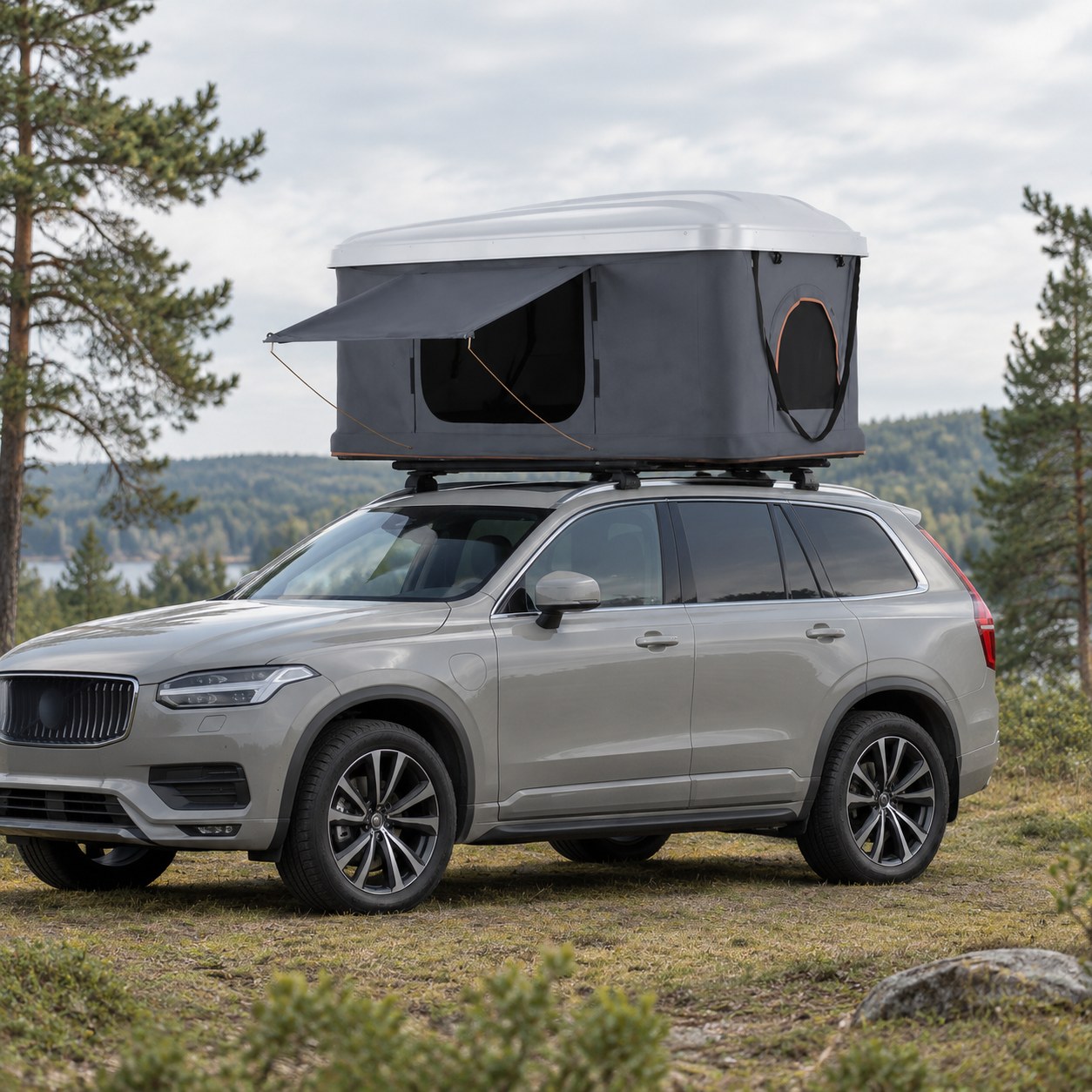 Harmony Hill's Automatic Roof Top Tent for Car — Camping and hiking