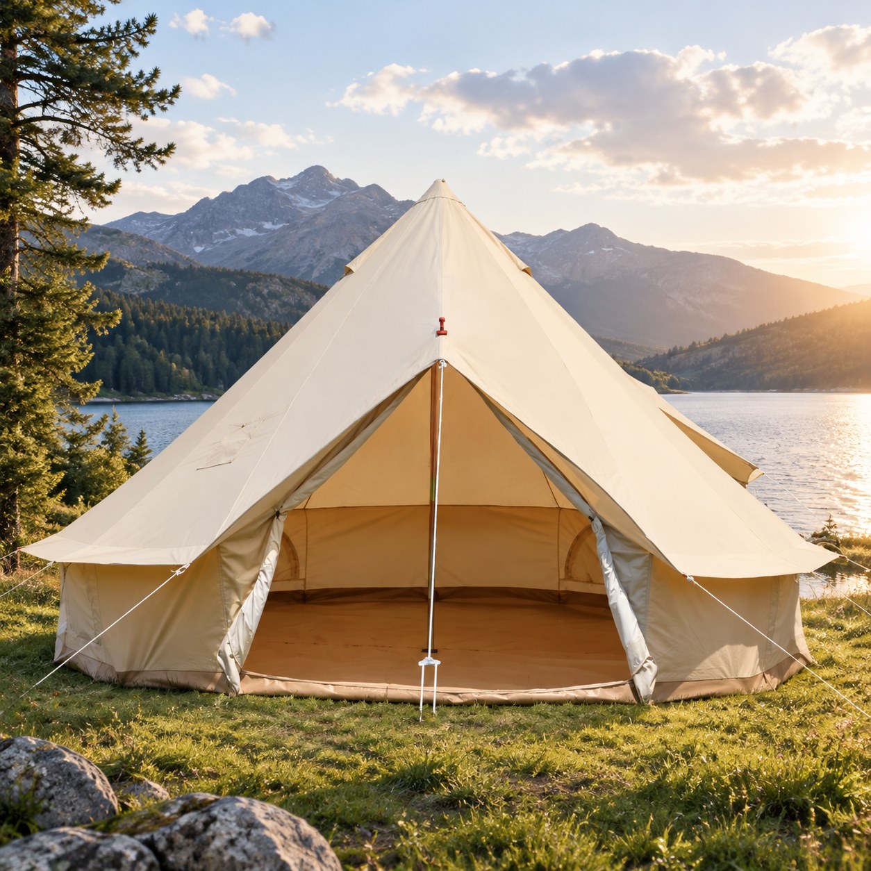 Harmony Hill's Waterproof Glamping Tent — Camping and hiking