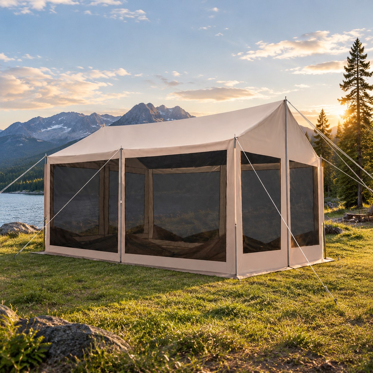 Harmony Hill's Multi-functional Outdoor Tent — Camping and hiking