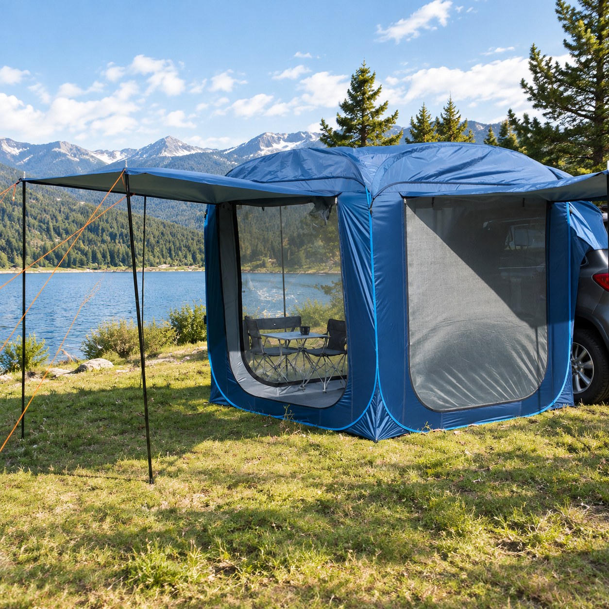 Harmony Hill's Car Tent — Camping and hiking