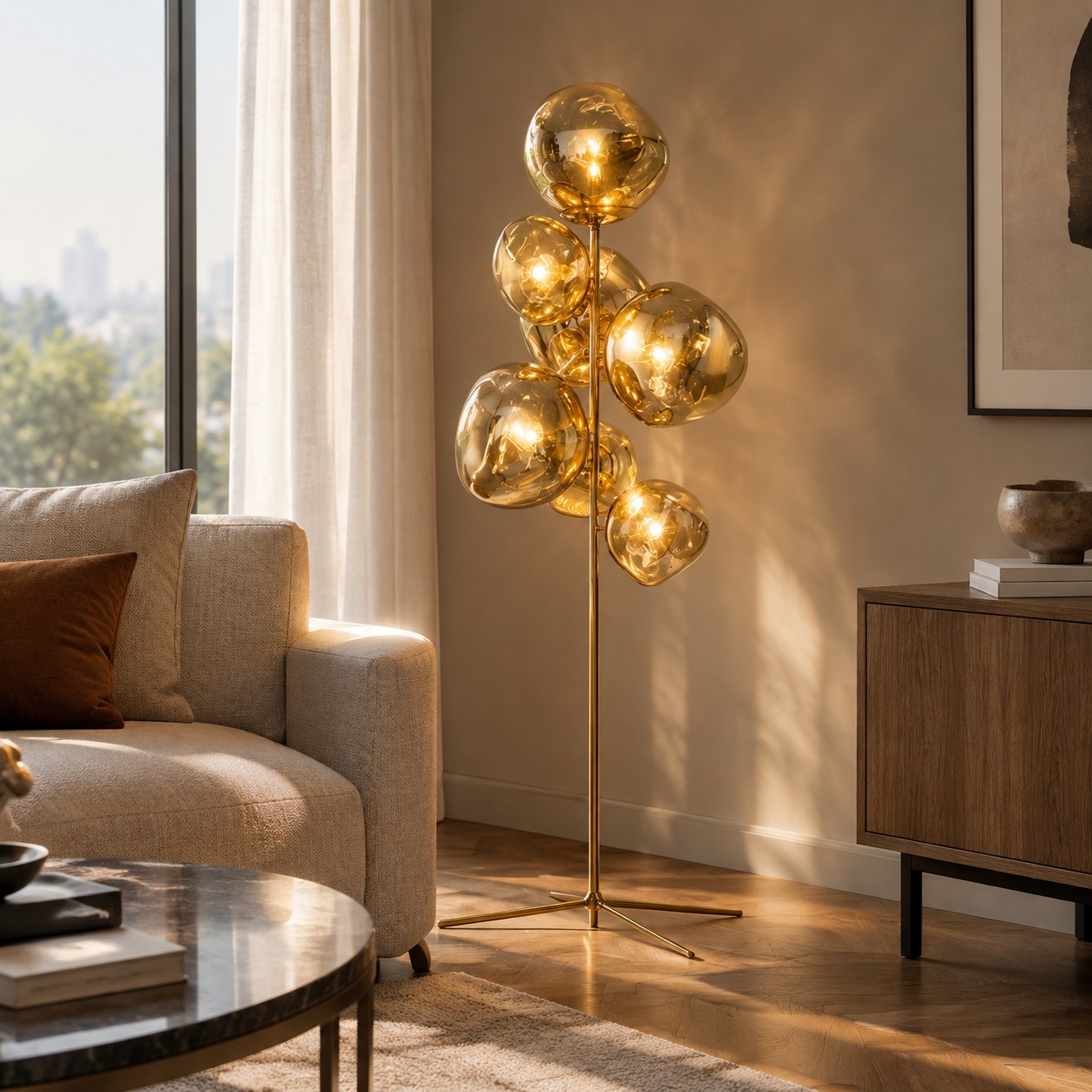 Floor Lamp Nordic Lava — Lighting