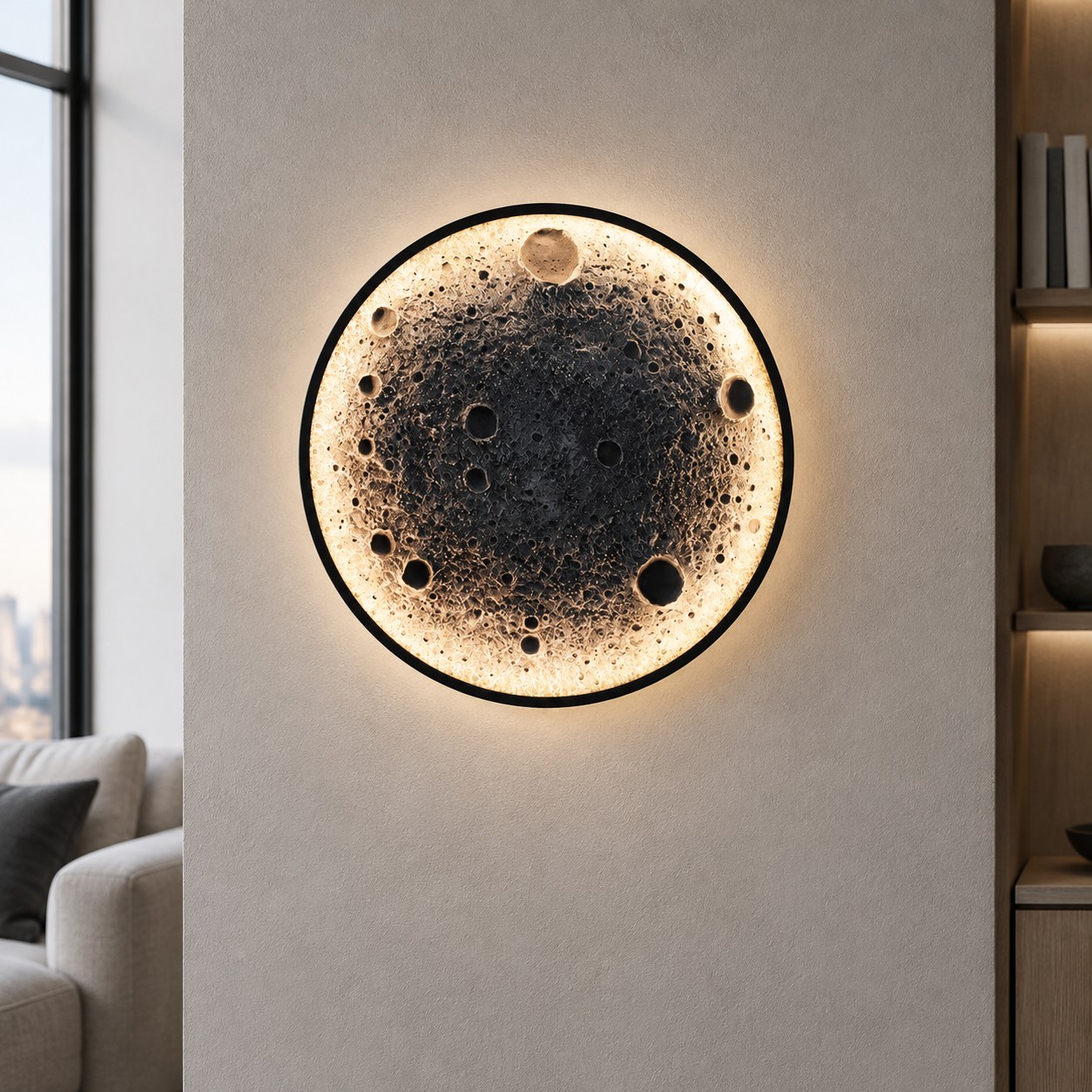 Harmony Hill's Wall Lamp Moon — Lighting