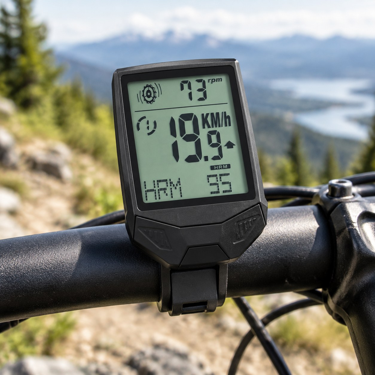Bicycle Speedometer Speed AT354, Black — Sport and outdoors