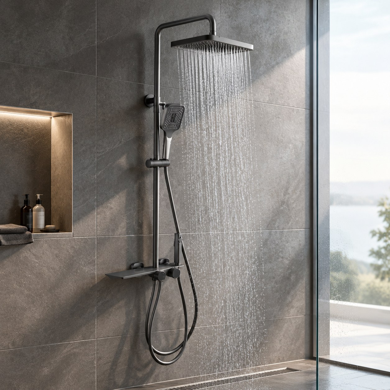 Harmony Hill's Thermostatic Shower Mixer — Plumbing