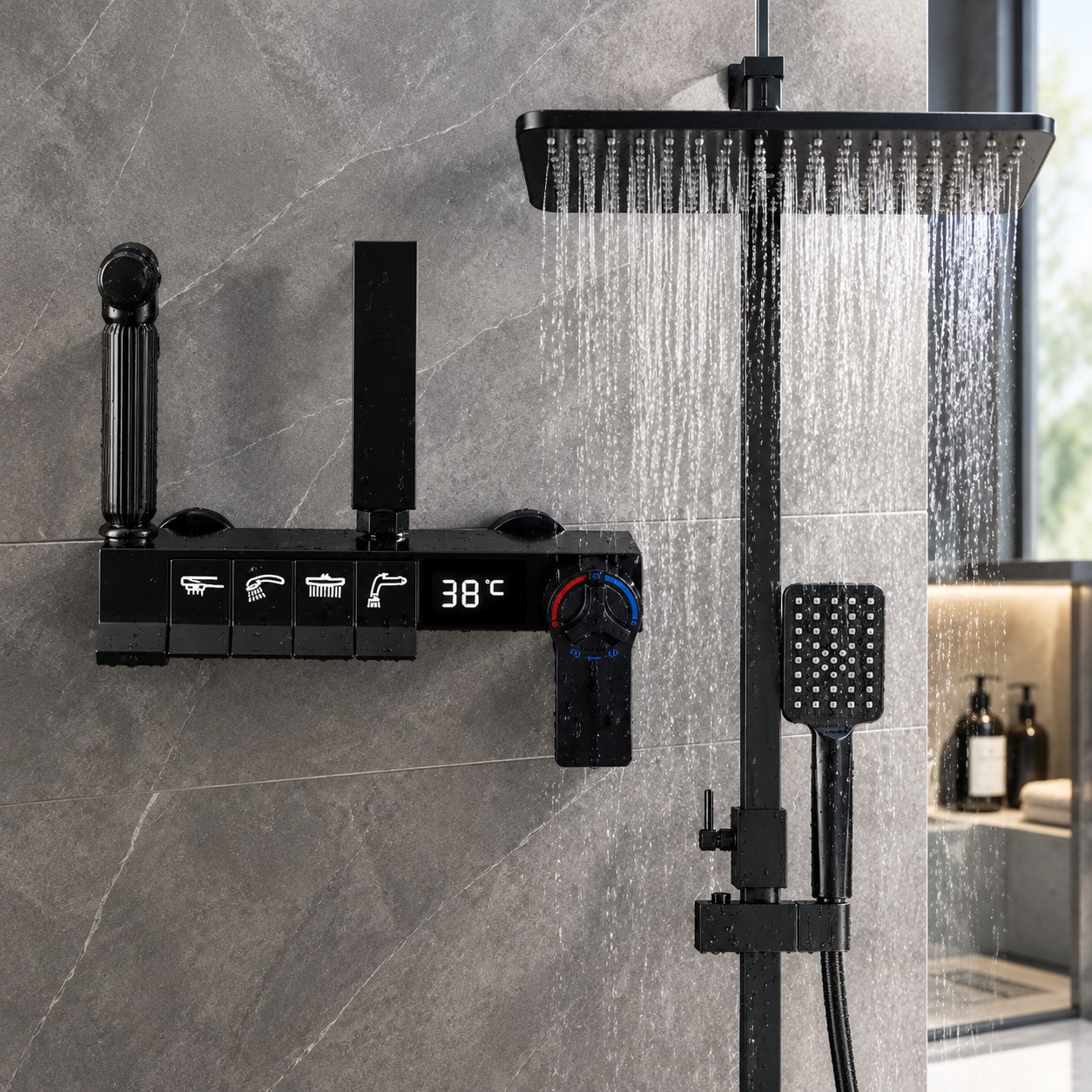 Harmony Hill's Thermostatic Shower Mixer — Plumbing