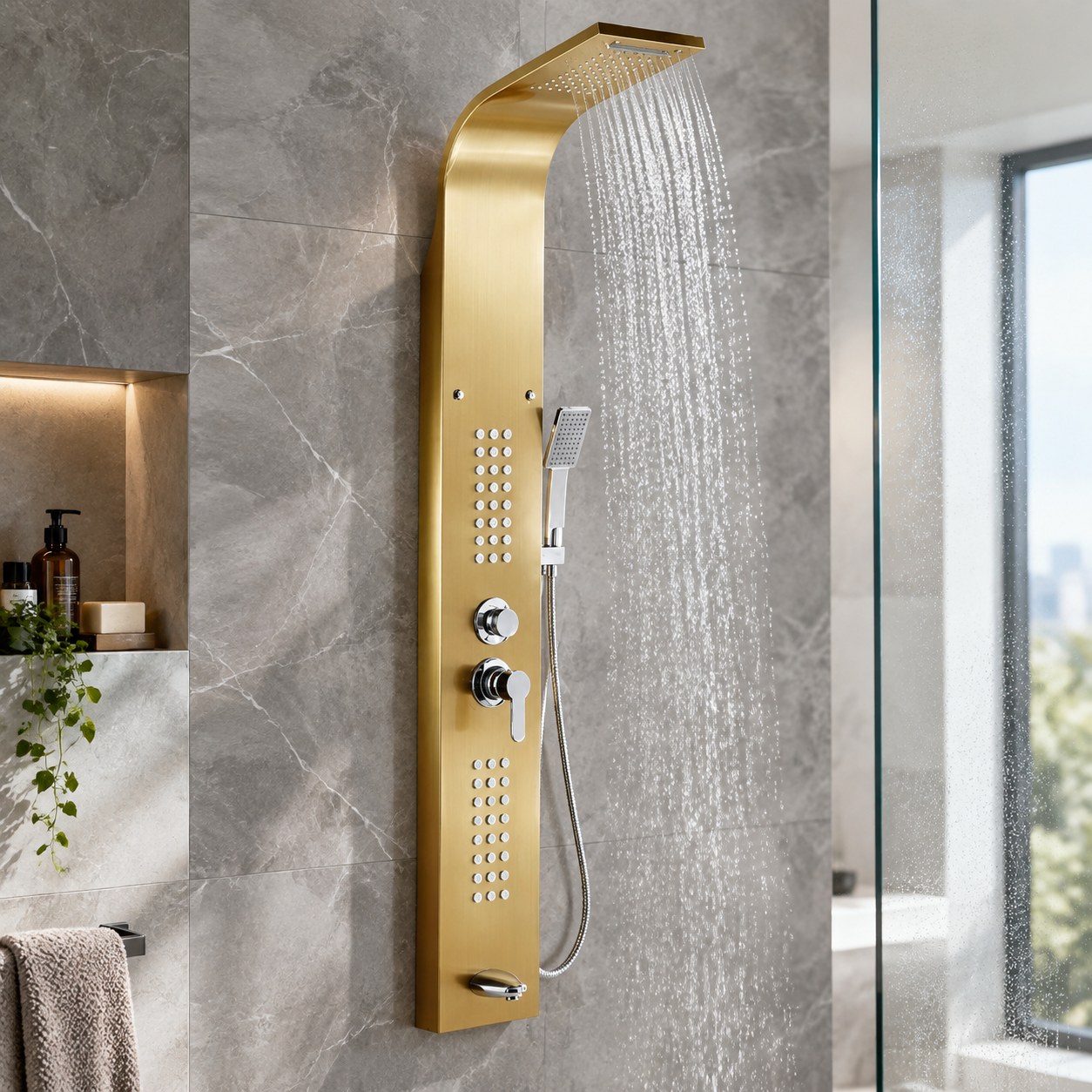Harmony Hill's Thermostatic Shower Mixer — Plumbing