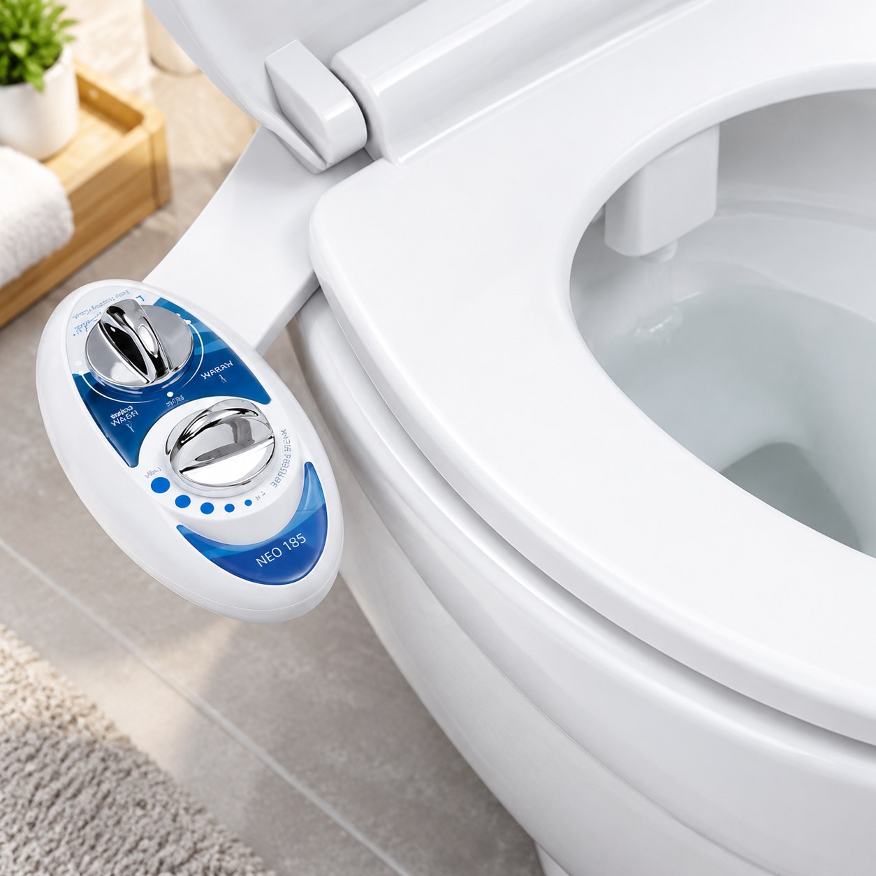 Neo Self-cleaning bidet nozzle — Plumbing