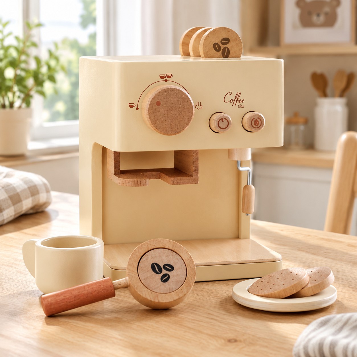 Coffee Mak Children's Toy Coffee Machine Set — Toys for girls