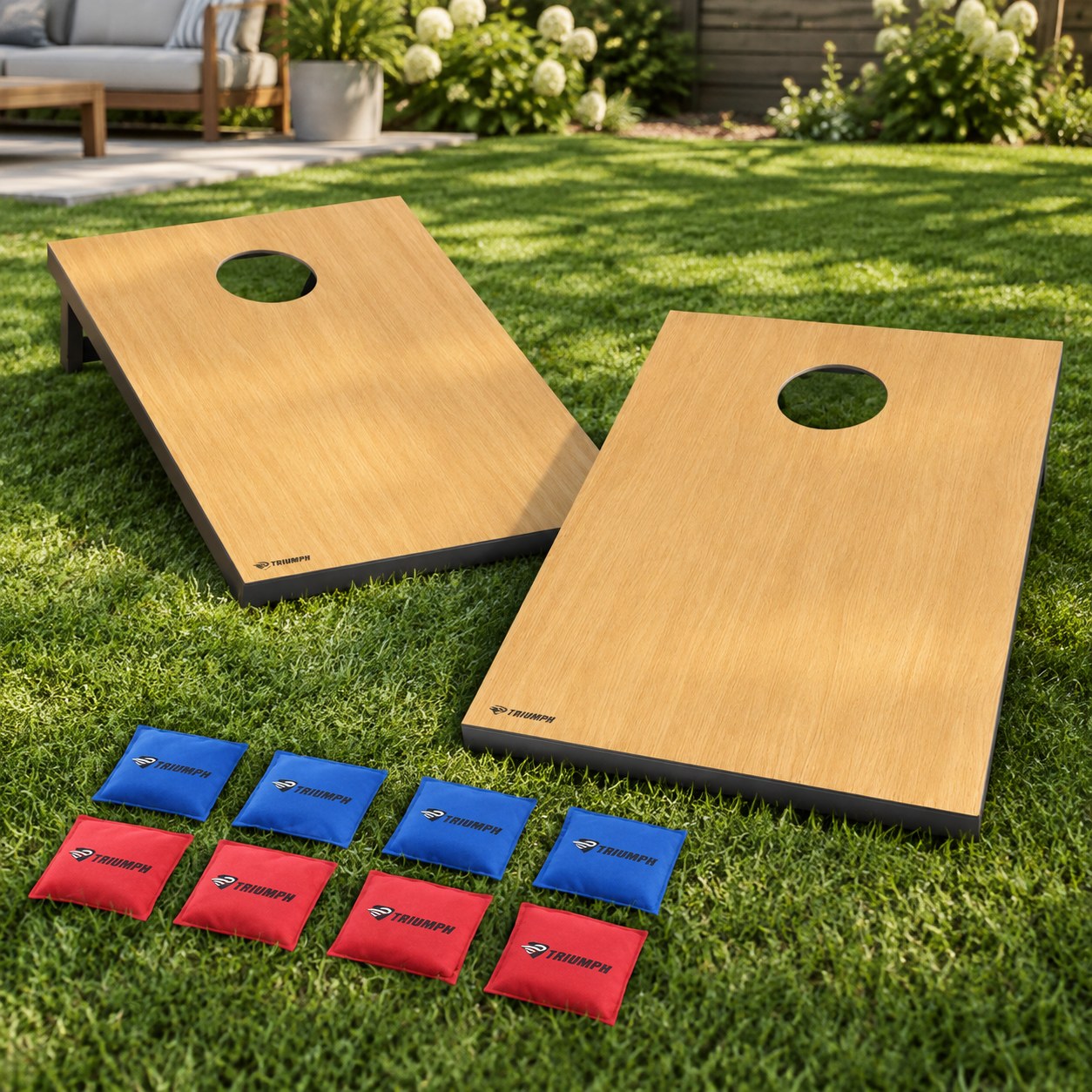 Triumph Cornhole Game Boards — Leisure