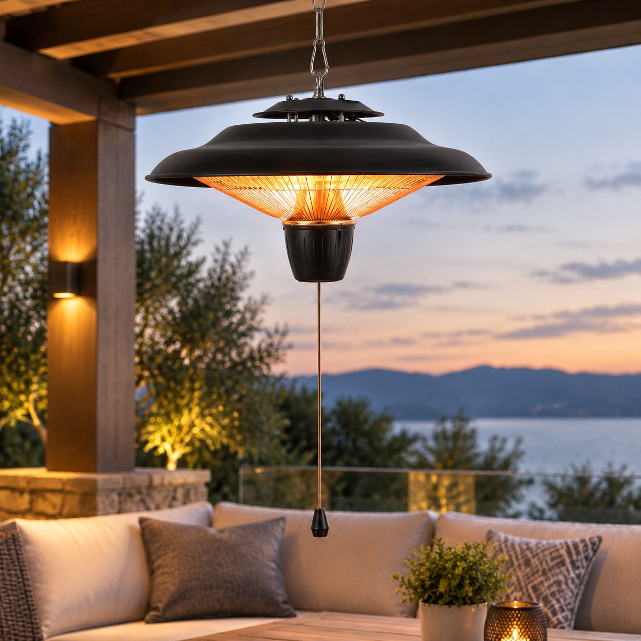 Hengda Electric Patio Heater — Plumbing, heating and climate