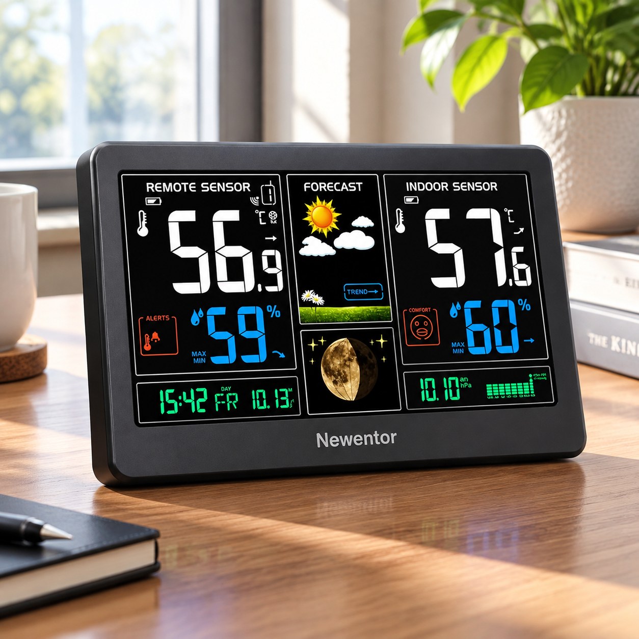 Newentor Temperature and Humidity Monitor — Garden