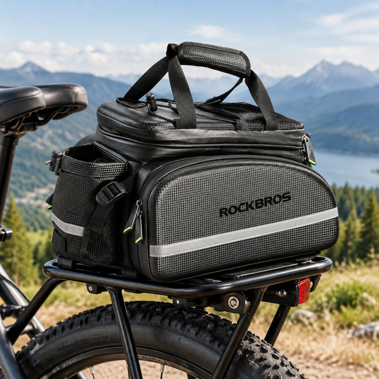Rockbros AT569 Bicycle Trunk Bag — Sport and outdoors