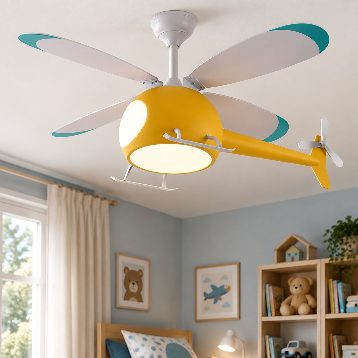 Harmony Hill's AT576 Fan Lamp for Kids — Furniture and interior