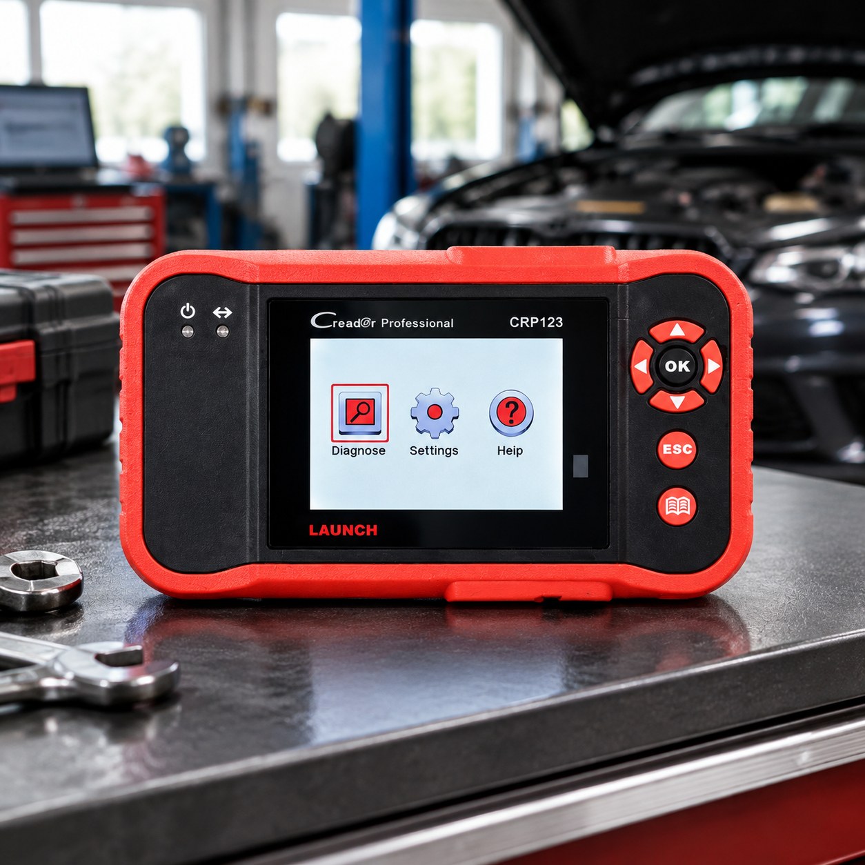 Launch CRP123 AT582 Automotive Diagnostic Tool — Car and motorbike