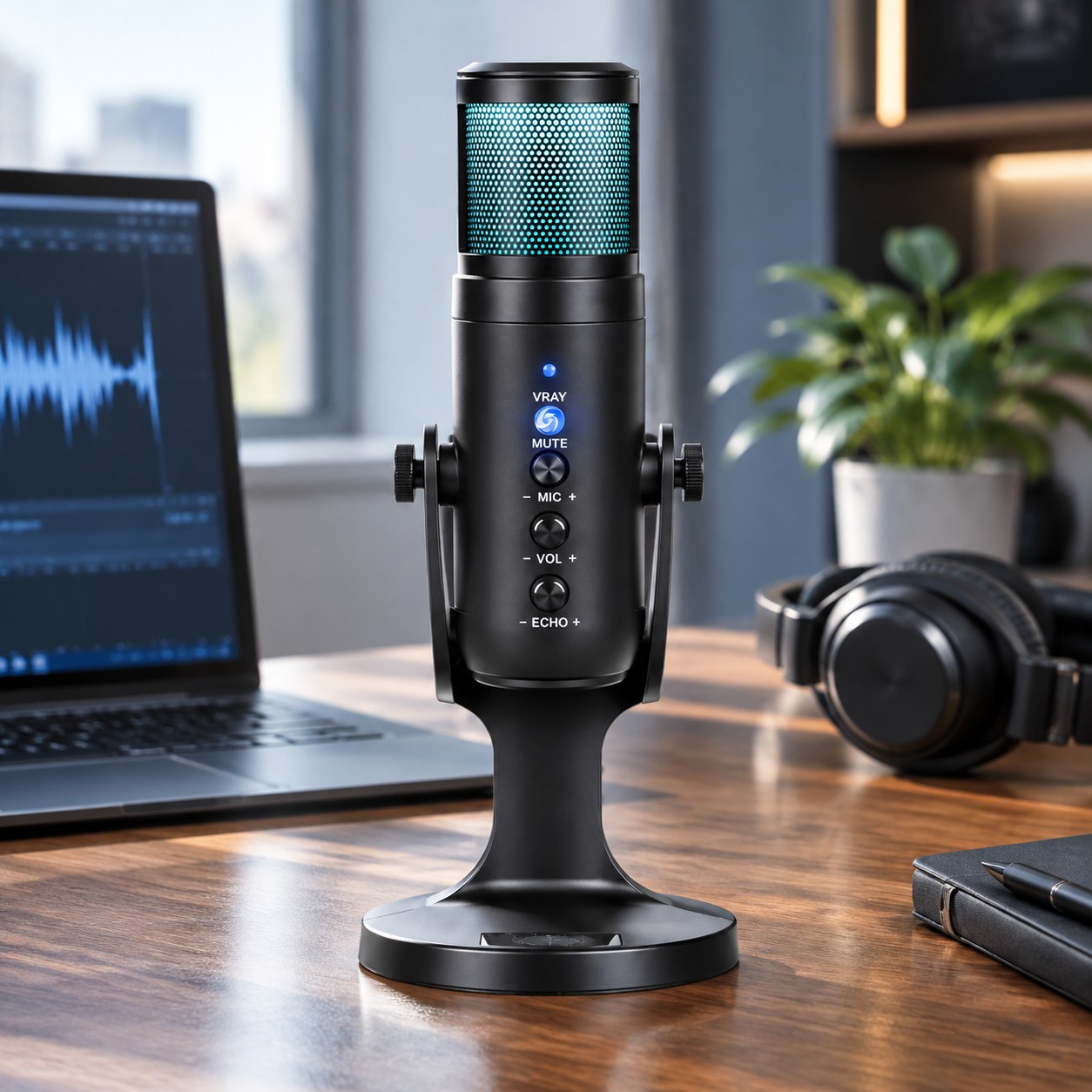 Harmony Hill's AT670 Desktop USB Microphone — Computers